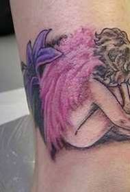 Маленький візерунок татуювання ангел