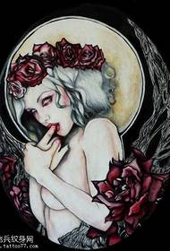 Manoscritto Angel Tattoo Pattern