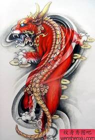 Foto di spettacoli di tatuaggi per cui consigliare la serie di foto di tatuaggi di modelli di tatuaggio fortunati 152266-Immagini di spettacoli di tatuaggi per condividere l'immagine di modello di manoscritto di tatuaggio di unicorno animale prepotente