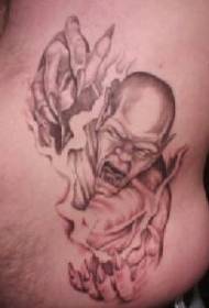 Shaidan Black Waist Tattoo Tsarin Harafi