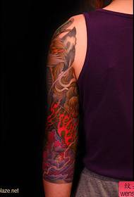 Huaqi Unicorn Tattoo Pattern