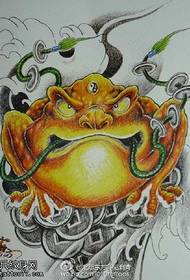 mea matagofie auro 蟾 manusuga tattoo pattern