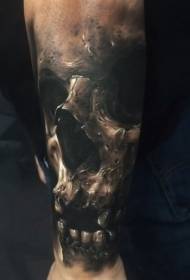 Arm realistische kleuren tattoo patroon