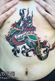 un modello di tatuaggio unicorno 152141 - indietro un grande modello di tatuaggio unicorno