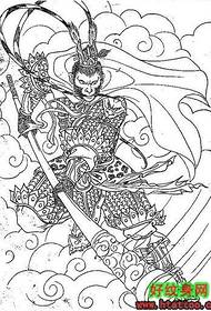 Simple Painting Qitian Dasheng Material