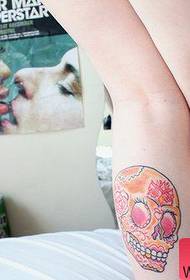 populære vakre ben nye tatovering mønster