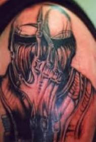 Devil Personality Tattoo Pattern