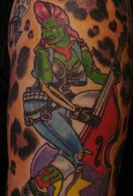 zombie band tetovanie