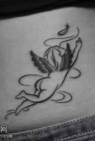 motif de tatouage petit ange