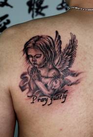Pag-ampo sa Angel Tattoo