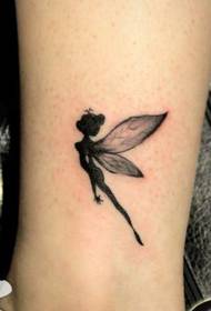 girls been totem elf tattoo patroon