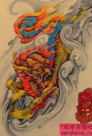 Tattoo show նկարը առաջարկեց հաջողակ դաջվածքների օրինակին գույնի դաջվածքի դաջվածքի ձեռագիր նկար