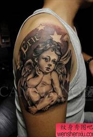 mkono cute pop cherub tattoo muundo