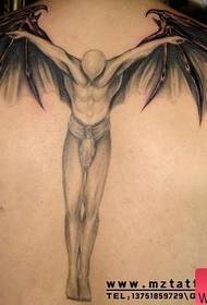 reen Bela gardisto anĝela tatuaje