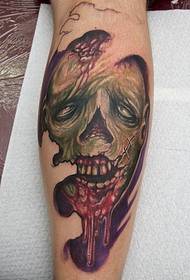 Skrekk Zombie Tattoo