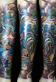 Imodeli ye tattoo kaSunun Tiangong yelanga le-Wukong