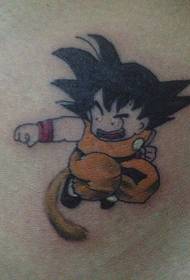 Dragon Ball Sun Wukong Tätowierungsmuster