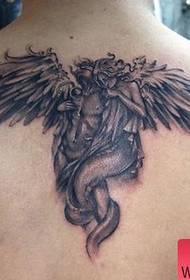 zréck gutt ausgesinn cool Engel Flügel Tattoo Muster