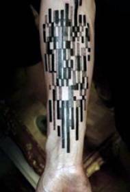 Abstract Line Tattoo Fun Variety Abstract Line Tattoo Pattern