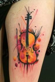 musikaliska tatueringsmönster kreativt uttryck för musikinstrument tatuering mönster
