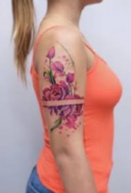 30 прекрасних слика водене боје тетоважа слика