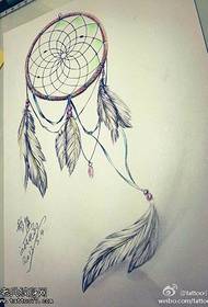 Color Personality Dreamcatcher Modello manoscritto
