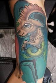 Capricorn တက်တူးထိုးပုံစံနှင့်ပြည့်စုံသော Capricorn တက်တူးပုံစံ