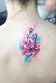 maliit na sariwang 9 nakatutuwang mini watercolors Tattoo larawan