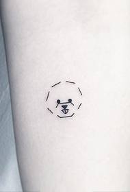 Fekete-fehér Mini tetoválás