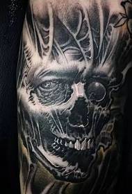 личность злой черно-белая татуировка картинка 154707 - очарование тату черной руки стоит поделиться