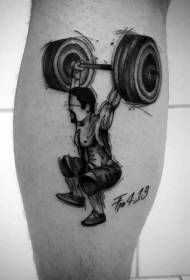 fitness tetoválás tetoválás sport tetoválás minta