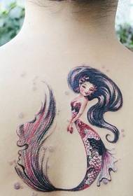 lijepa lijepa tetovaža sirena