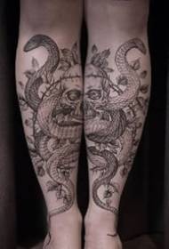 Consigliato un ottimo set di immagini di tatuaggi grigi neri