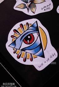 kleur persoonlijkheid God oog tattoo patroon