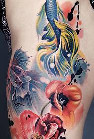 giovane tatuaggio preferito totem di colore