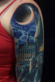 flere unikke tatoveringsbilleder i farve totem