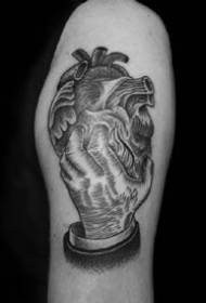 набір креативних чорних татуювань татуювання в стилі Diablo