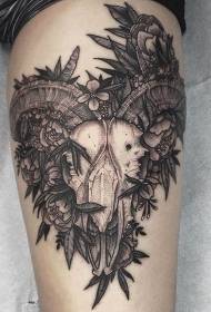 Braço simples linha tatuagem braço preto simples linha tatuagem picada truque pequeno animal tatuagem paisagem padrão