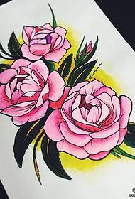 Manuskrip tatu tato warna Eropah