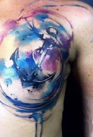 tatuagem de tinta pesada de tinta espessa - 21 obras de tatuagem coloridas e coloridas