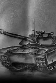 Urush tatuirovkasi naqsh - po'latdan yasalgan hayvonlar uchun tankning zarb naqshining 8 ta qismi