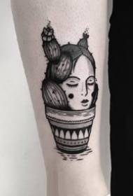 et a paro of cute quod griseo nigrae imagines parvae Tattoo (CLIII)DCII - adumbra lineamenta griseo nigrum linea genus a paro of figuras designs