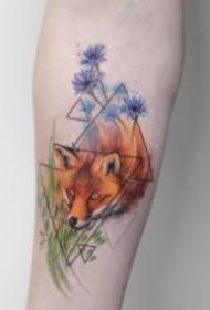 36 bellissimi set di piccoli disegni di tatuaggi ad acquerello freschi
