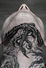 various models Looks very sharp black claw tattoo pattern