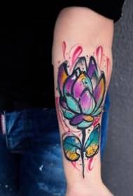 21 excelent colorat grele acuarelă tatuaj model de lucrări Apreciați