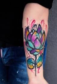21 eccellenti disegni di tatuaggi ad acquerello di colori pesanti Apprezzano