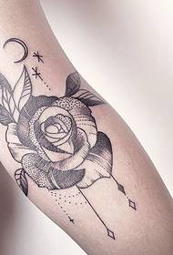 маҷмӯи tattoos тасвири хокистарӣ муосир