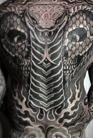 Tatuaż czarny różnorodność w pełni funkcjonalnych wzorów czarnych tatuaży