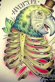 color tattoo manuscript works