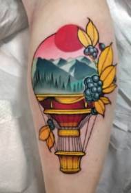 creative color tattoo 9 colori creativi per il tatuaggio del braccio creativo